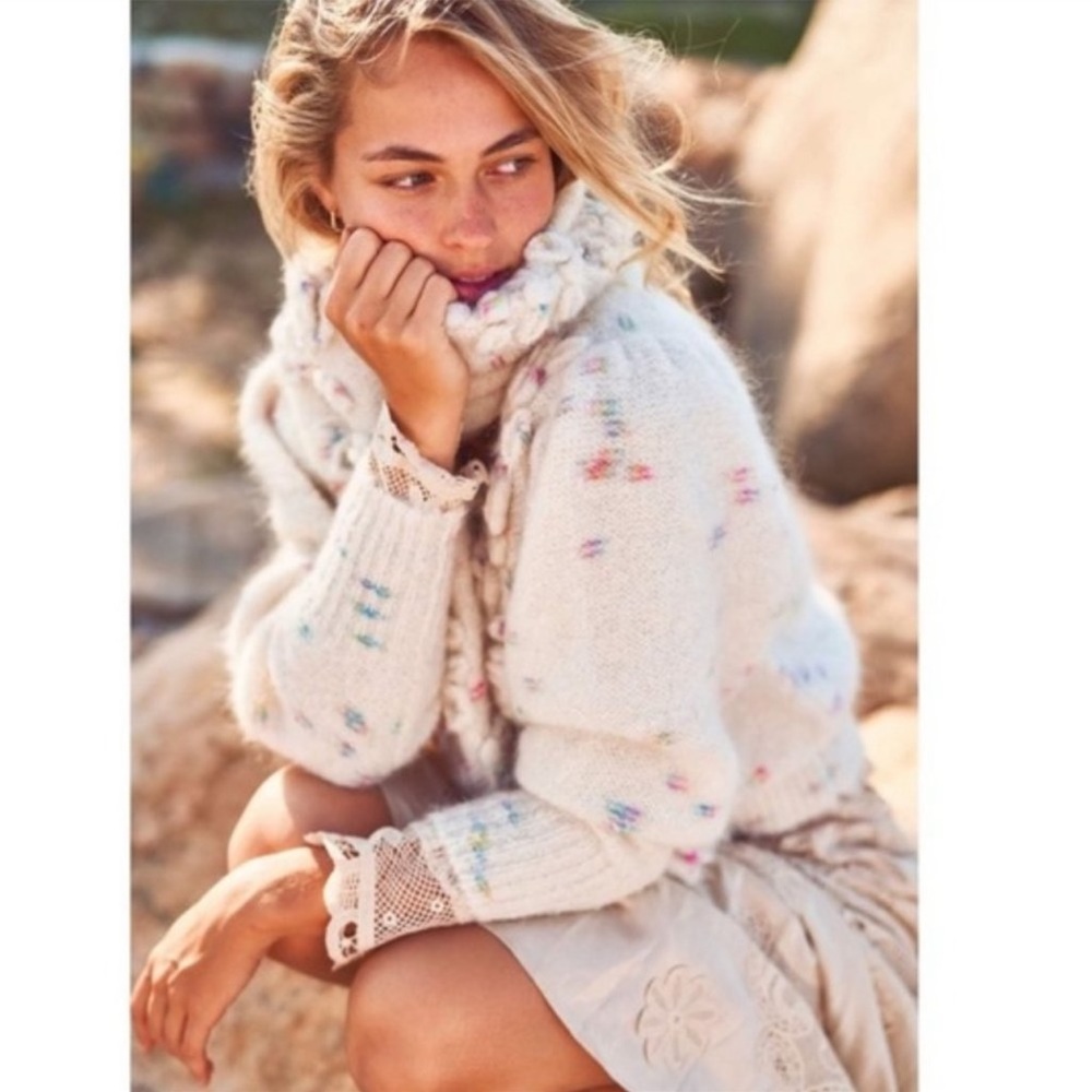 LoveShackFancy Claudette mohair alpaca wool sweater